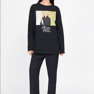 Devil. Wears. Prada sweatshirt
